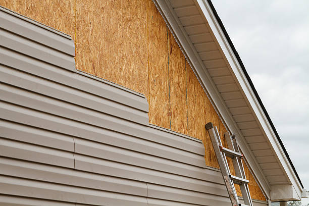 Professional Siding Repair technician working in West Liberty, OH
